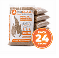 24 Bolsas de Pellet Madera 15 kg